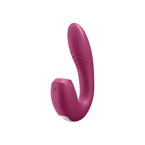 Stymulator Satisfyer Sunray Berry z aplikacją USB Satisfyer