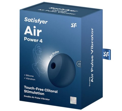 Stymulator łechtaczki z falami ciśnienia Satisfyer Air Power 4 Satisfyer