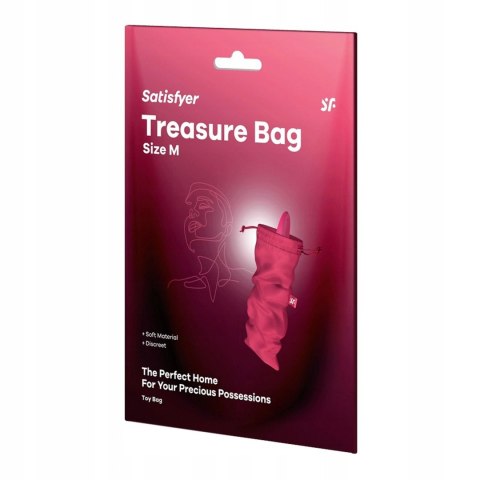 Torba na gadżety erotyczne Satisfyer Treasure Bag M różowa Satisfyer