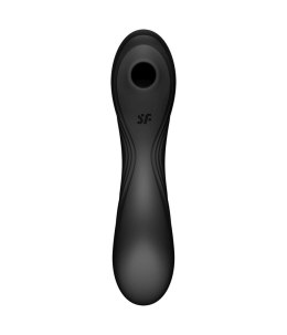 Wibrator Satisfyer Curvy Trinity 4 czarny silikonowy 17cm wodoodporny Satisfyer