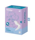 Wibrator Satisfyer Pro 4 Couples fale powietrza USB silikonowy Satisfyer
