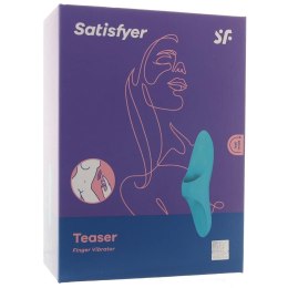 Wibrator na palec Satisfyer Teaser jasnoniebieski USB Satisfyer