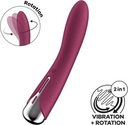 Wibrator obrotowy Satisfyer Spinning Vibe 1 czerwony USB Satisfyer