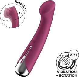 Wibrator punktu G obrotowy Satisfyer Spinning 1 czerwony Satisfyer