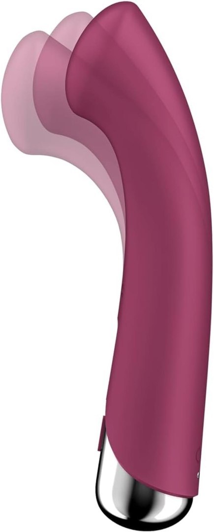 Wibrator punktu G obrotowy Satisfyer Spinning 1 czerwony Satisfyer
