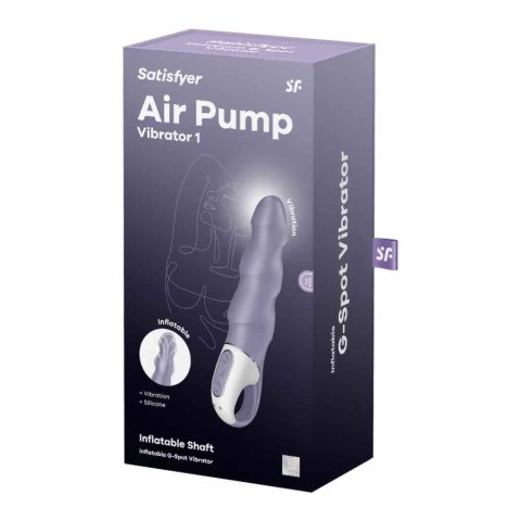 Wibrator punktu G pompowany Satisfyer silikonowy USB Satisfyer