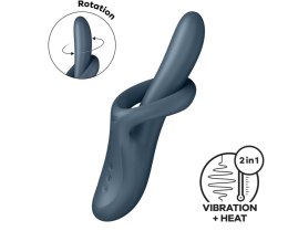 Wibrator rozgrzewający Satisfyer Heat Flex 4 niebieski silikonowy Satisfyer
