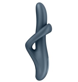 Wibrator rozgrzewający Satisfyer Heat Flex 4 niebieski silikonowy Satisfyer