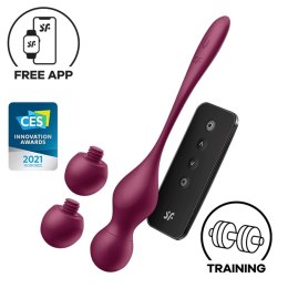 Wibrujące kulki Satisfyer Love Birds Vary z aplikacją i pilotem Satisfyer