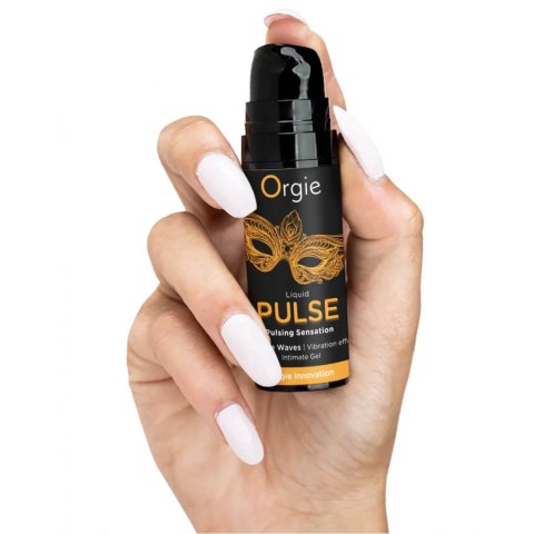 Żel stymulujący pulsujący Orgie karmelowy chłodzący 15 ml Orgie