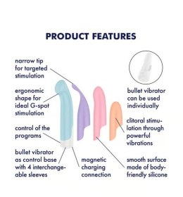 Zestaw wibratorów Satisfyer Playful Four silikonowy USB wodoodporny Satisfyer