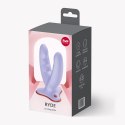 Dildo podwójne Ryde z przyssawką Fun Factory lawendowe Fun Factory