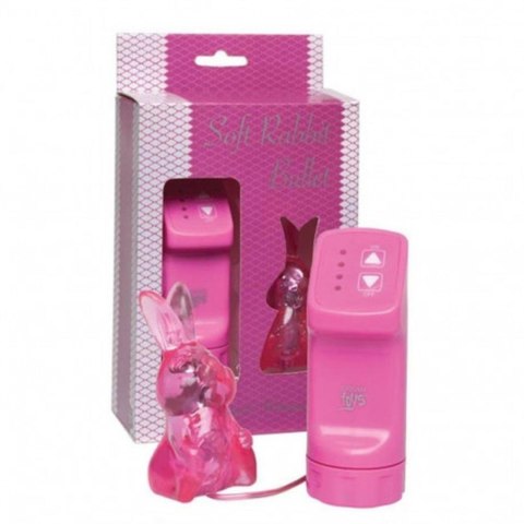 Mini wibrator króliczek xSoft różowy silikonowy USB wodoodporny Seven Creations