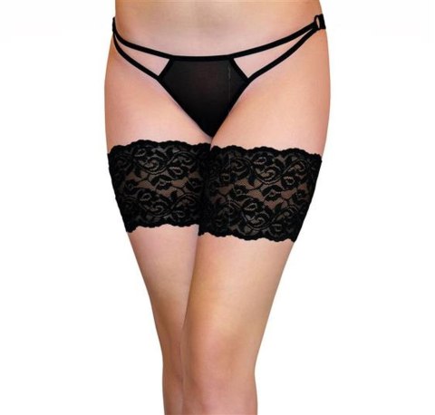 Opaska na uda silikonowa SoftLine 5545 czarna XL SoftLine Collection