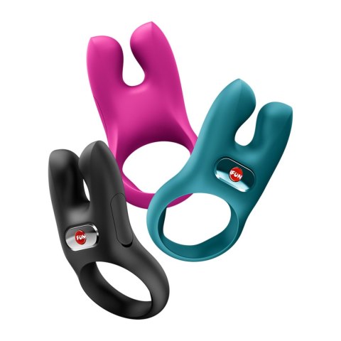 Pierścień erekcyjny wibrujący Fun Factory Nos czarny USB 8 cm Fun Factory