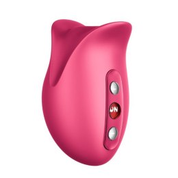 Stymulator łechtaczki air pulse silikonowy Fun Factory Belle czerwony USB Fun Factory