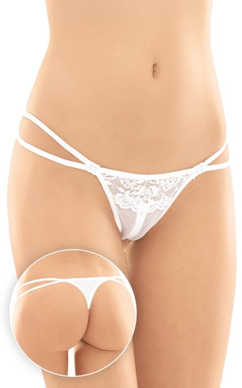 Stringi erotyczne SoftLine seksowne białe M/L SoftLine Collection
