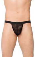 Stringi męskie kabaretkowe SoftLine 4402 czarne S/L SoftLine Collection