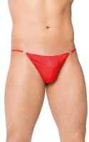 Stringi prowokacyjne SoftLine 4420 czerwone S/L SoftLine Collection