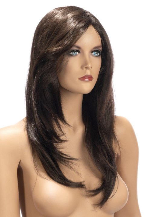Peruka Olivia długa World Wigs brązowa WORLD WIGS