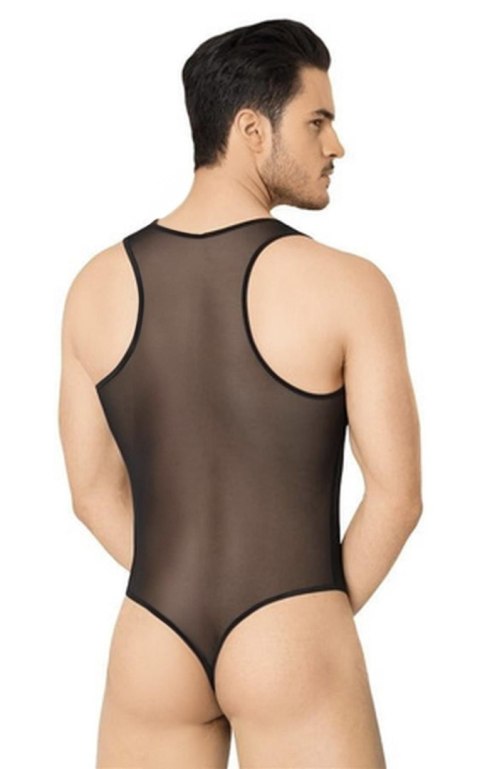 Siateczkowe body SoftLine 4609 czarne XL SoftLine Collection