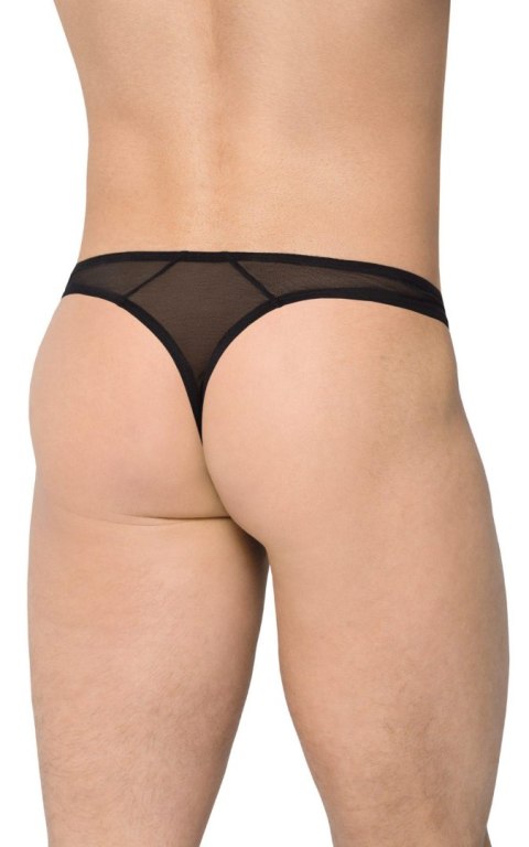 Stringi męskie wycięte SoftLine 4518 czarne M/L SoftLine Collection