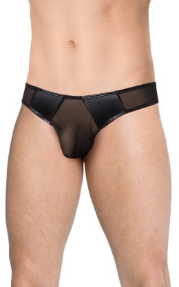 Stringi męskie wycięte SoftLine 4519 czarne M/L SoftLine Collection