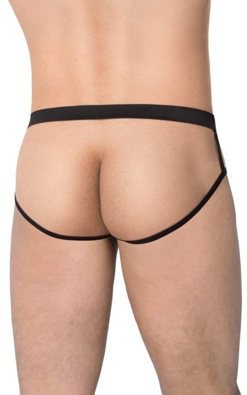 Super wycięte stringi męskie SoftLine 4521 czarne OneSize SoftLine Collection