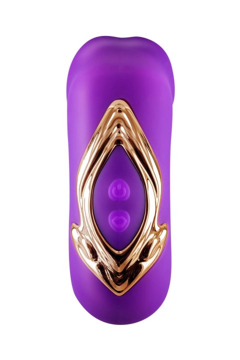 Wibrator króliczek Yoba Kissy 3w1 fioletowy USB 17,6 cm Yoba