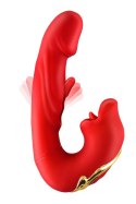 Wibrator króliczek Yoba Kissy 3w1 silikonowy USB 17,6 cm Yoba