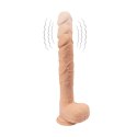 Dildo realistyczne wibrujące z ruchem Fantasy Zeus 21 cm z pilotem Fantasy