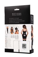 Sukienka Glossy Nelly wetlook czarna L Glossy