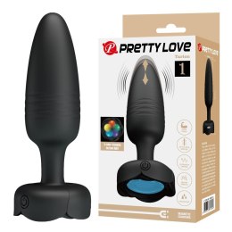 Korek analny wibrujący LED Pretty Love Tarion silikonowy 10 trybów Pretty Love