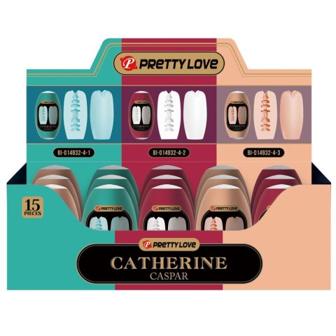 Masturbator z 3 tunelami Catherine Caspar Pretty Love Pretty Love