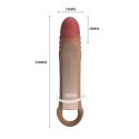 Nakładka na penisa z wibracją Pretty Love 22 cm Pretty Love