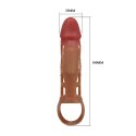 Przedłużka na penisa Pretty Love Preston 18 cm TPR Pretty Love