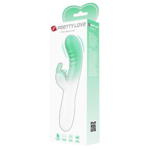 Wibrator króliczek Pretty Love Cerberus silikonowy USB 30 funkcji Pretty Love