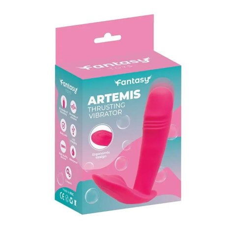 Wibrator z ruchami posuwistymi Artemis Fantasy silikonowy USB 12 cm Fantasy
