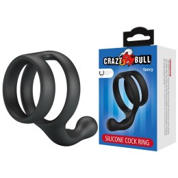 Zestaw pierścieni erekcyjnych Crazy Bull silikonowych elastycznych Crazy Bull