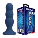 Korek analny silikonowy z 3 metalowymi kulkami Mr. Play Mr. Play