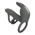 Nakładka wibrująca Pretty Love Master Ring silikonowa USB 4 cm Pretty Love