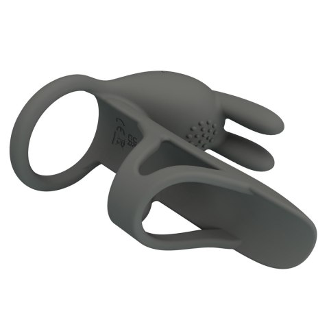 Nakładka wibrująca Pretty Love Master Ring silikonowa USB 4 cm Pretty Love