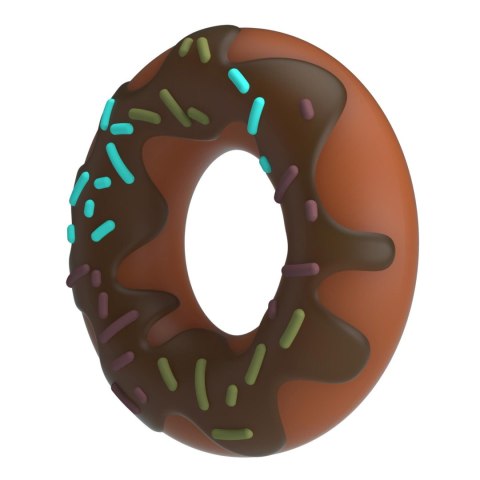 Pierścień erekcyjny Pretty Love Choco Super Donut silikonowy supermiękki Pretty Love
