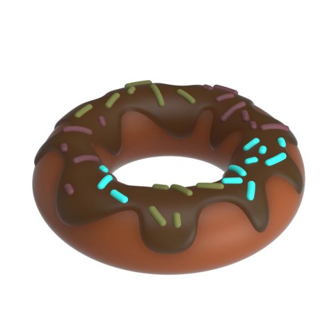 Pierścień erekcyjny Pretty Love Choco Super Donut silikonowy supermiękki Pretty Love