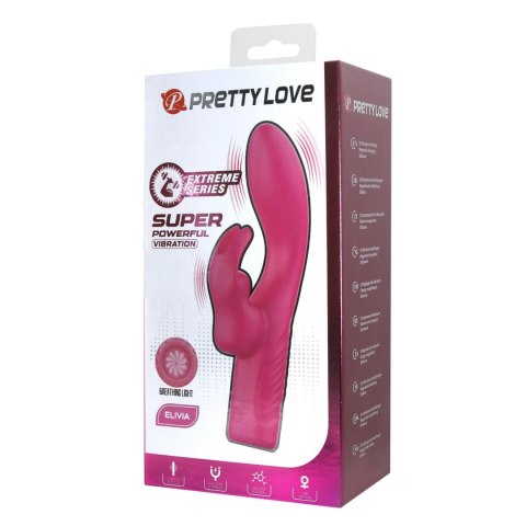 Wibrator króliczek Pretty Love Elivia 10 trybów punktu G silikonowy USB Pretty Love