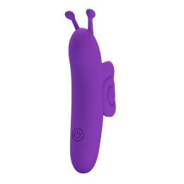 Wibrator na palec silikonowy Pretty Love Snail USB 10 funkcji Pretty Love