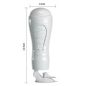 Masturbator Crazy Bull Flora waginalny 12 funkcji USB 28 cm Crazy Bull
