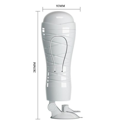 Masturbator Crazy Bull Flora waginalny 12 funkcji USB 28 cm Crazy Bull