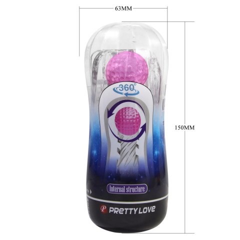Masturbator próżniowy Pretty Love TPE wodoodporny Pretty Love