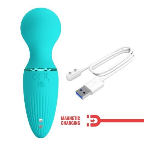 Mini Wibrator Silikonowy Dwayne Pretty Love USB 10 Trybów Pretty Love